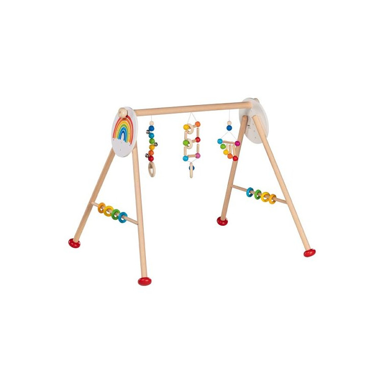 Portique d'activités arc-en-ciel Goki